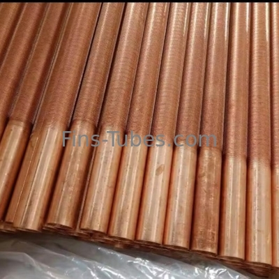 Купить DELLOK Carbon Steel Fin Tube с твердыми и зазубренными плавниками 19 мм OD Прозрачная цветовая сварочная служба включена online manufacture