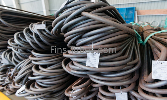 качество  DELLOK Spiral Evaporator Carbon Steel SA210 U Bend Tube Exhaust Pipe фабрика