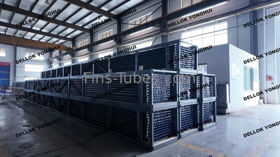 DELLOK YONGHUI Customizable Tube Length Heat Exchanger Fin Tube Offering Tube Od 12mm Min 50.8mm Max and Base Tube Od Max 50.8mm for Heat Recovery Systems