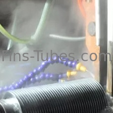 Охладитель 3.3mm боилера DELLOK Serrated твердая 32mm спиральная трубка ребра