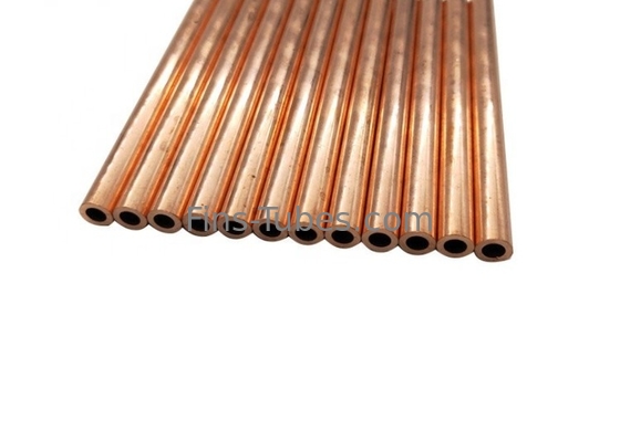 DELLOK Медная сплав круглый трубка Astm B88 C2400 5 дюймов для кондиционера